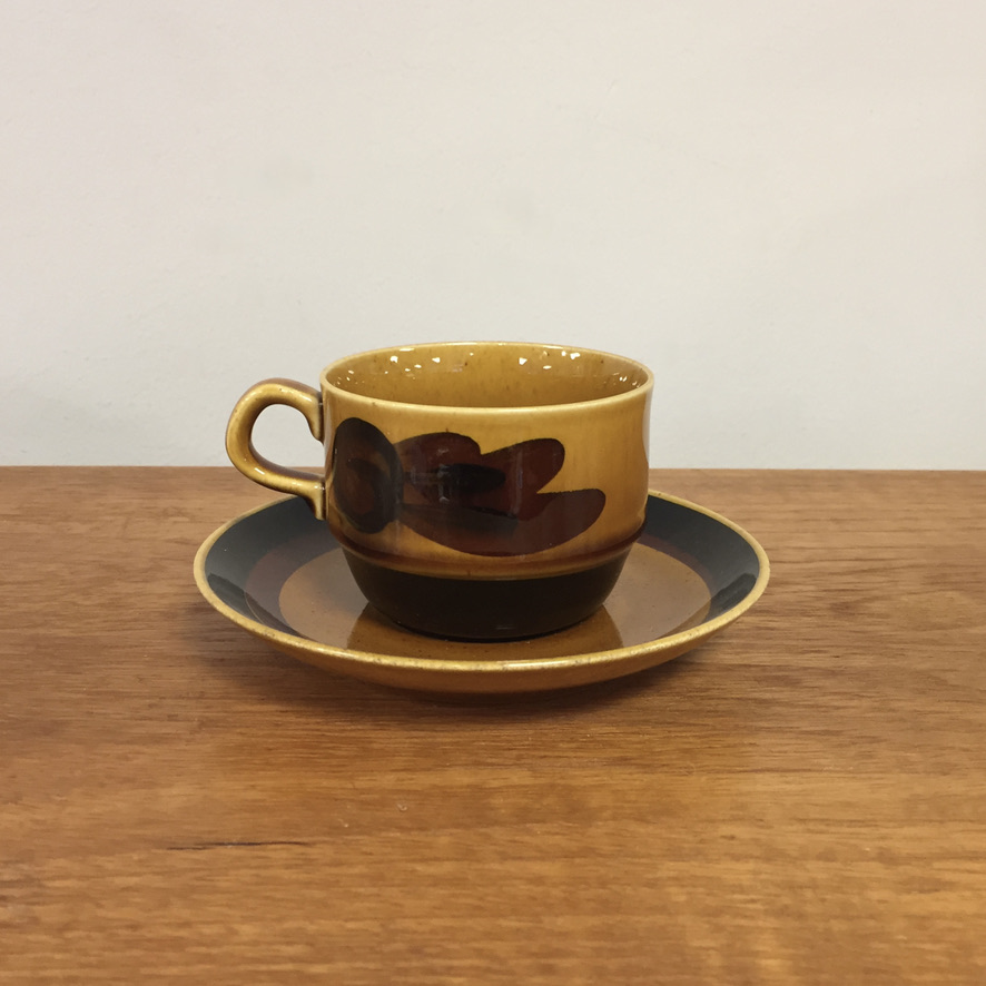 "Tuna" Coffee Cup with Saucer - Rörstrand