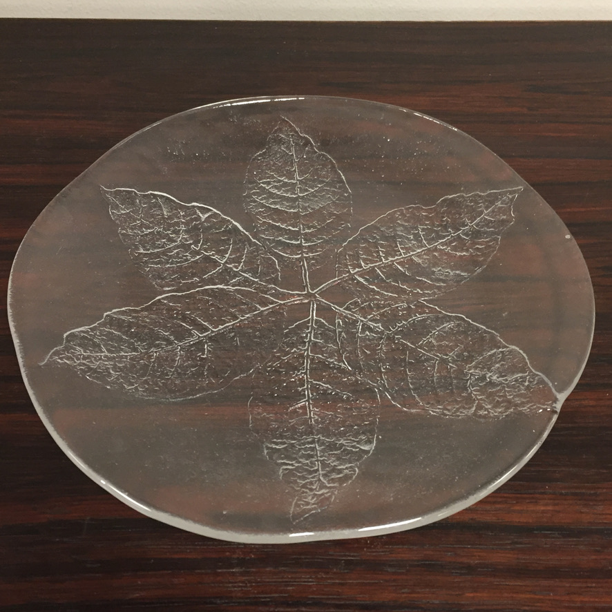 "Party" Plate/Dish by Kosta Boda